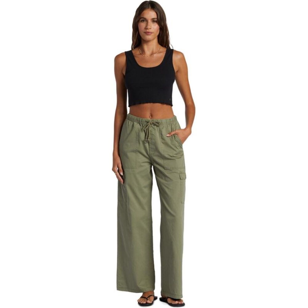 Roxy Womens Precious Straight Leg Cargo Casual Pants, NWT